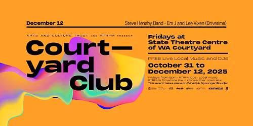 RTRFM Courtyard Club Week 7 - The Steve Hensby Band