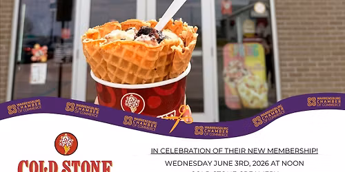 Ribbon Cutting- Cold Stone Creamery