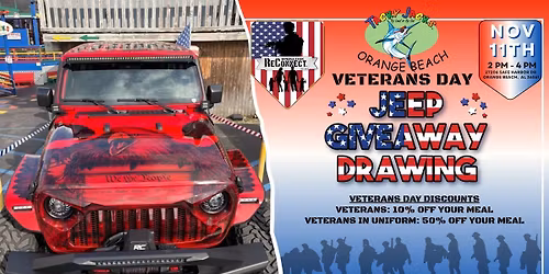 Operation Reconnect Veteran's Day Jeep Giveaway Drawing