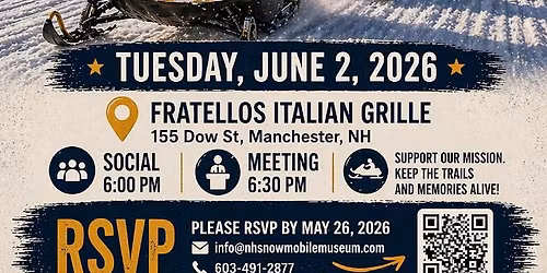NH SNOWMOBILE MUSEUM 2026 ANNUAL BOARD MEETING