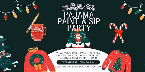 Pajama Paint & Sip Party