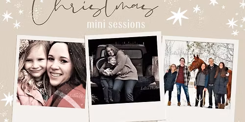 Mini Photo Session Event