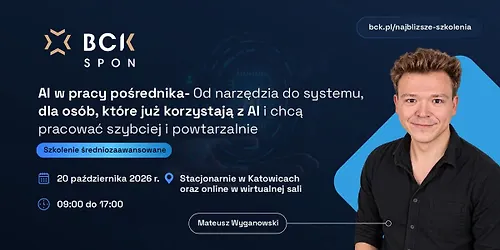AI w pracy pośrednika- szkolenie średniozaawansowane dla osób które już korzystają z AI