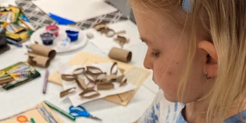 Art Explorers at TAG - Cardboard Art