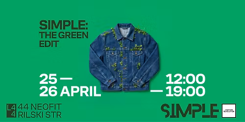 SIMPLE Bazaar: The Green Edit @ L44 | 25-26 April