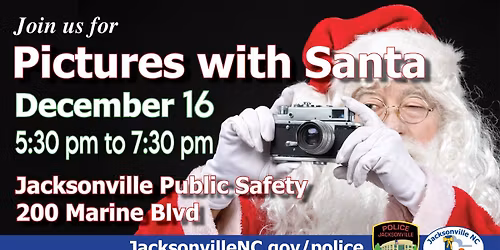 Pics with Santa- Center for Public Safety