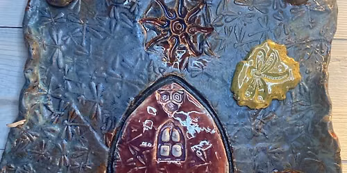 Fairy House Placard Part 2 - Hand Built Pottery with Tammy