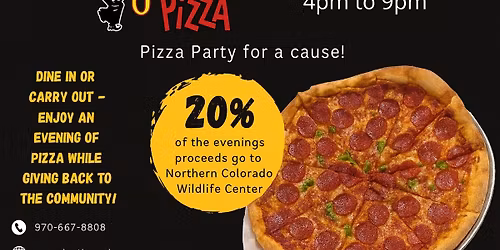 Dine Out for Wildlife @ Justine's Pizza (Loveland)
