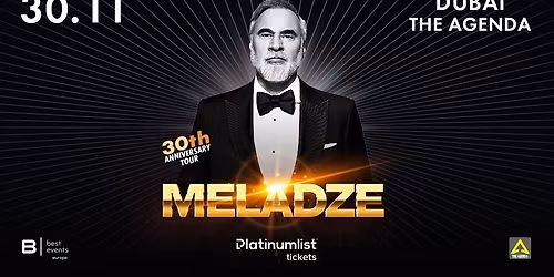 Meladze Concert at The Agenda in Dubai