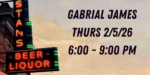 Gabrial James \/\/ Stan's Bar