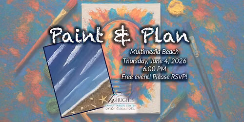 Paint & Plan: Multimedia Beach Painting Class