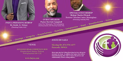 FMJCA ANNUAL RESTORATION CONVOCATION 