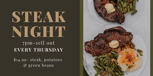 STEAK NIGHT
