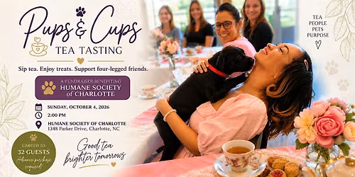 Pups & Cups Tea Tasting