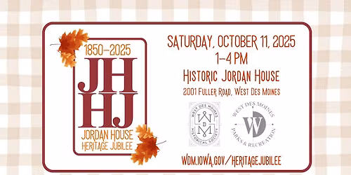 Jordan House Heritage Jubilee