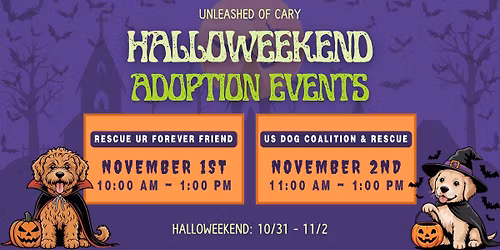 Meet and Greets with RUFF and US Dog Coalition & Rescue