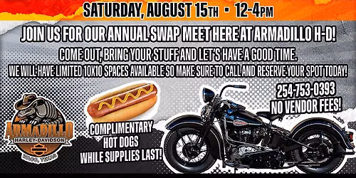\ud83d\udd27\ud83e\uddf0Annual Swap Meet\ud83e\uddf0\ud83d\udd27