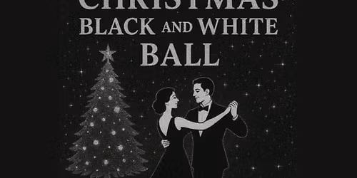 Christmas Black and White Ball