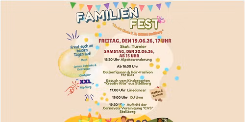 Familienfest in der Eichenbusch-Siedlung