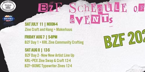 Bremerton Zine Fest -Day 1