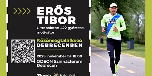 Er\u0151s Tibor k\u00f6z\u00f6ns\u00e9gtal\u00e1lkoz\u00f3 Debrecenben 