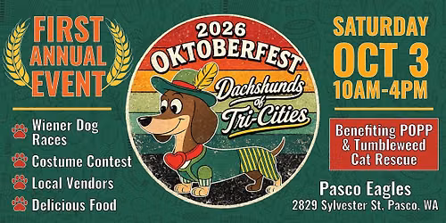 First Annual Oktoberfest 2026 - Dachshunds of Tri-Cities