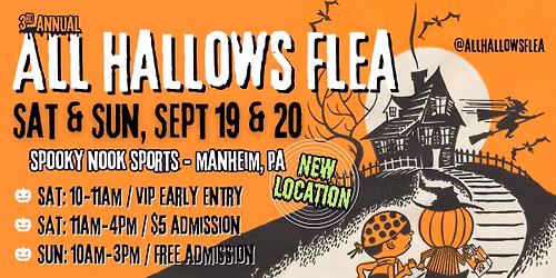 All Hallows Flea - 3rd Annual Halloween Market NEW LOCATION