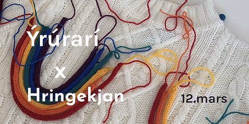 Skapandi peysusmi\u00f0ja me\u00f0 \u00ddr\u00farar\u00ed & Hringekjunni \u267b\ufe0f