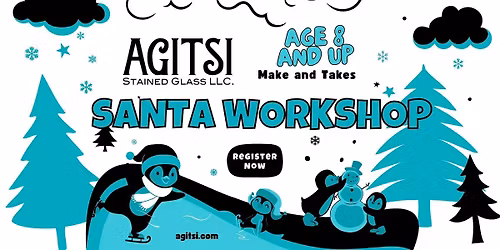 Santa Workshop, Personalized Ornament