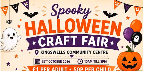 Spooky Halloween Craft Fair
