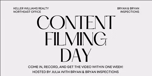 Social Media Content Filming with Julia at Bryan & Bryan Inspections