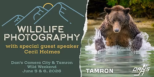 Photographing Wildlife in the Field with Cecil Holmes