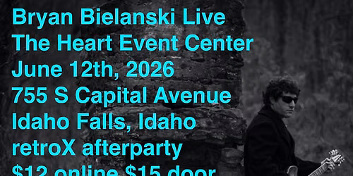 Bryan Bielanski Live @ The Heart - retroX afterparty