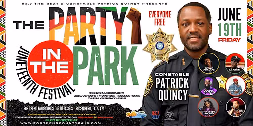 Fort Bend Official Juneteenth Celebration with Tonio Armani & Friends