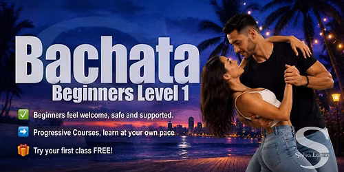 Bachata Beginners Latin Dance Course - Wednesdays