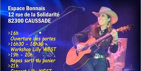 Workshop et concert de Lilly West