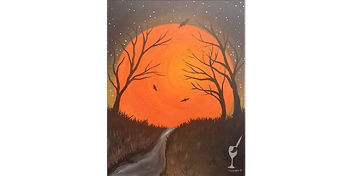 Fall Full Moon - Paint and Sip in Houston | Classpop!\u2122