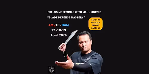 Exclusive Open seminar with Maul Mornie