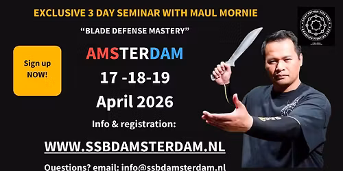 Exclusive Open seminar with Maul Mornie