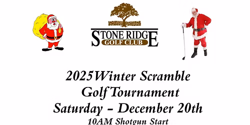 2025 Winter Scramble Golf Tournament