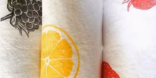 Intro to Block Printing: Tea Towels