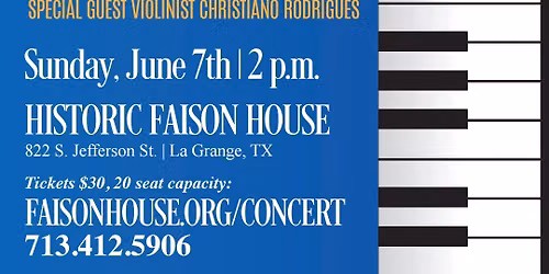 Summer Concert -featuring Round Top Festival Institute