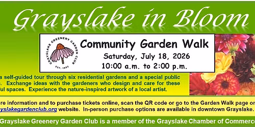 Grayslake Greenery Garden Club Community Garden Walk