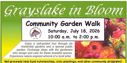 Grayslake Greenery Garden Club Community Garden Walk