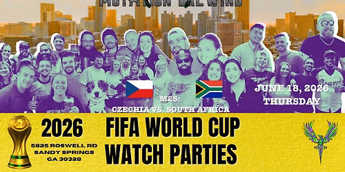 \u26bdCZECHIA vs. SOUTH AFRICA |  FIFA World Cup 2026 Watch Party at Mutation Brewing