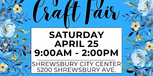 Shrewsbury Spring Craft Fair