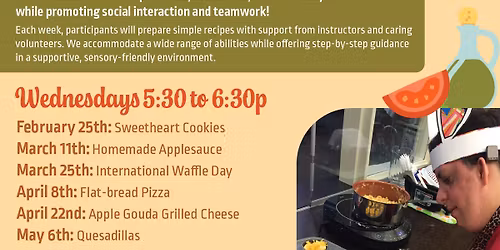 Special Recreation Cooking Class