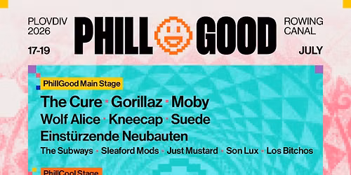 Phillgood Festival 2026 - Sunday - Moby Tickets