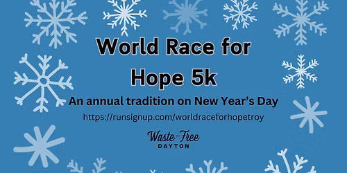 19th Annual New Year's Day World Race for Hope 5k