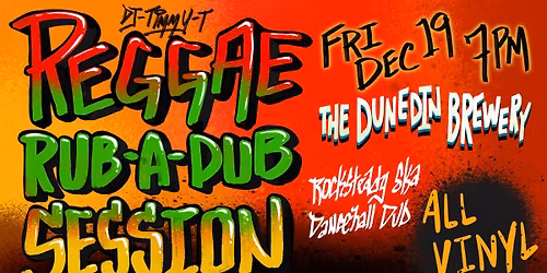 Reggae Rub-A-Dub Session w\/ DJ Timmy-T in the Pub